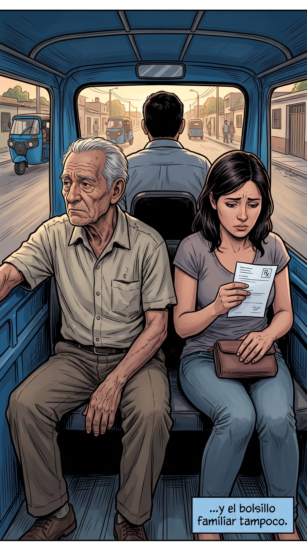 Viñeta 5 del cómic El peregrinaje